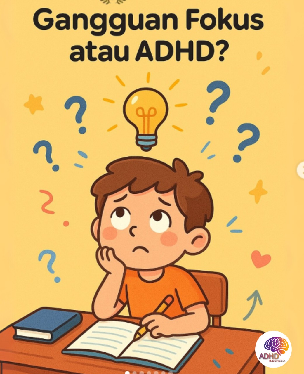 ADHD dan Kesulitan Fokus Anak: Edukasi untuk Keluarga di Kabupaten Lumajang