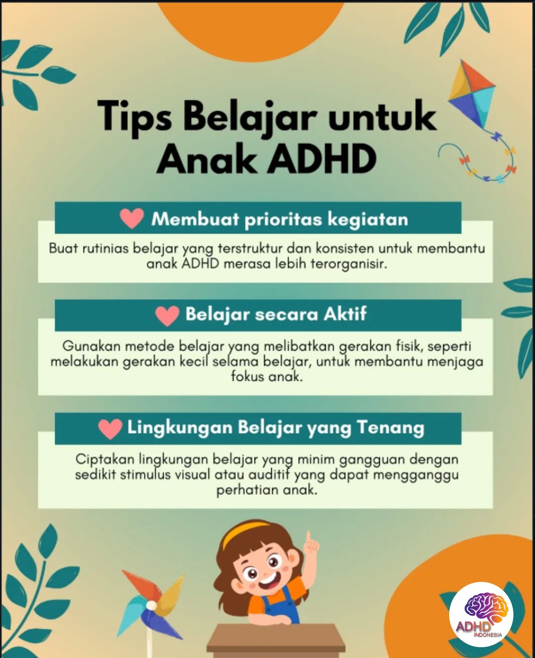 Strategi Belajar yang Cocok untuk Anak ADHD di Kabupaten Lumajang
